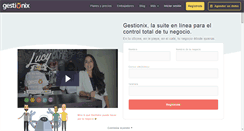 Desktop Screenshot of gestionix.com